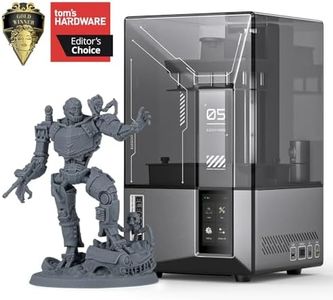 ELEGOO Mars 5 Ultra 9K MSLA Resin 3D Printer, Smart Mechanical Sensor, Fast Printing Up to 150mm/h, AI Camera, WiFi Cluster Printing, Automatic Leveling, Large Printing Size 153.36 * 77.76 * 165mm³