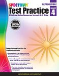 Spectrum Test Prep Grade 4 Workbook, Ages 9 to 10, Reading Comprehension, Language Arts, Math Workbook, Vocabulary, Grammar, Geometry, Fractions, Writing Practice Tests, 4th Grade Test Prep Book (Volume 64)