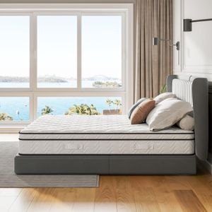Vesgantti Double Hybrid Mattress – 10.3 Inch Memory Foam & Springs