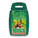 Top Trumps Bugs Classic Card Game, learn facts about the Black Widow, furry Tarantula, Praying Mantis and the Ladybird in this educational packed game, gift and toy for boys and girls aged 6 plus