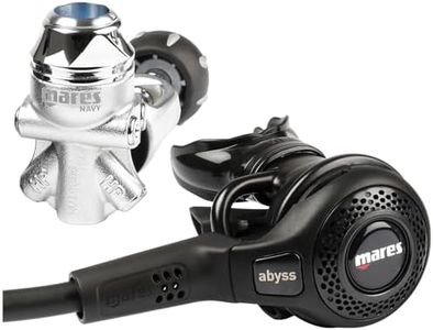 Mares Abyss 22 Navy II Scuba Diving Regulator Set - First (INT) and Second Stage