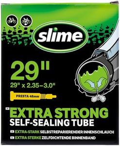 Slime 30101 Bike Inner Tube with Slime Puncture Sealant, Self Sealing, Prevent and Repair, Presta Valve 29 x 2.35-3.0, Black