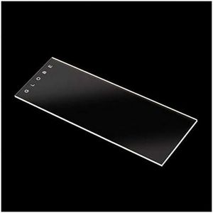 Globe Scientific 1301-144 Borosilicate Glass Microscope Slide, 90° Ground Edge, Plain, 25 mm W x 75 mm L (Pack of 144)