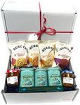 Tea Gift Set Hamper, with Border Biscuits, Marmalade and Honey Gift Set, Afternoon Tea Box for Tea Lovers, with Loose Mini English Tea Tins, All Occasions