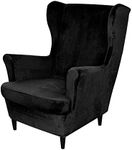 PENDEJATO Wing Chair Slipcovers, 2 