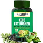 ZAVEDA Keto Fat Burner Fit Wel 60 Capsules, 1000mg/serve, Weight Loss Supplement With Garcinia Cambogia and other herbs. Metabolism Booster, Fat Burner For Men & Women