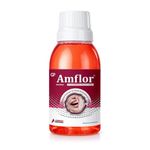 Amflor Mouthwash for Braces | Prevents Cavities & White Spot Lesions | Organic Amine Fluoride for Enamel Remineralization| Mint Flavour Orthodontic Mouthwash | Pack of 1 (250ml)
