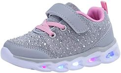 Umbale Toddler Kids Girls Led Shoes