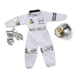 Melissa and Doug Astronaut Role-Play Costume Set (Pretend Play, Machine-Washable, for Children 3-6 Years Old)