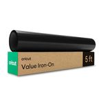 Cricut® Value Iron-On - Black (12 in x 5 ft) - HTV Heat Transfer Vinyl