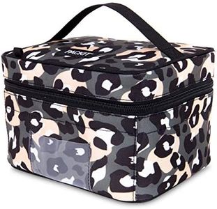 PackIt Freezable Breastmilk & Formula Cooler, Wild Leopard Gray