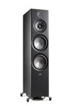 Polk Audio Reserve Series R700 Tower Speaker, 1" Tweeter, 6.5" Woofers & Dual 8" Long-Throw Drivers, Hi-Res Certified, Dolby Atmos & IMAX Enhanced for Dynamic Home Theater Audio, Black