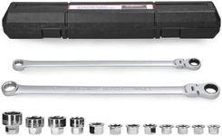Vislone 15in1 Multifunctional Ratchet Wrench Sleeves Set Practical Motorcycle Bicycle Bathroom Air Conditioner Auto Repairs Maintenance Tool Set Household Hardware Combination Tool Set