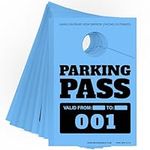 MESS Parking Permit Hang Tag (001-5