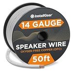 InstallGear OFC 14 Gauge Tinned Heavy Duty Boat Marine Speaker Wire, 50 feet