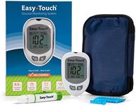 EasyTouch Glucose Monitoring System with 1 Meter, 10 Twist Lancets, 1 Lancing Device