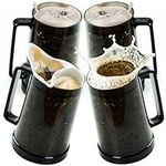 Granatan Black Beer Mugs with Gel F