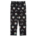 Bioworld Star Wars The Mandalorian Grogu Character All Over Print Men's Black Sleep Pajama Pants-Medium