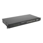 Tripp Lite NG16POE 16-Port Rack-Mount/Desktop Gigabit Ethernet Unmanaged Switch with PoE, 260W, Metal Housing