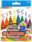 BAZIC Products Crayons Jumbo 8 Colo