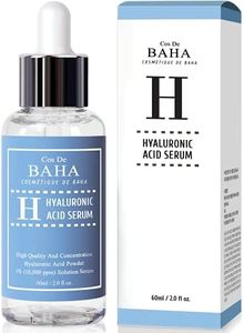 Cos De BAHA Pure Hyaluronic Acid 1% Serum 60ml 10000ppm - Intense Hydration + Visibly Plumped Skin