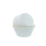 Culpitt Select White Baking Cases, Greaseproof Paper Baking Cups, 50mm Cupcake Cases - Pack of 50