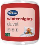 Silentnight Winter Nights Double Duvet – Soft Warm Cosy Thick Heavyweight Winter Quilt Duvet for Cold Nights Comfortable Hypoallergenic and Machine Washable – 200x200cm