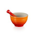 Le Creuset Mortar and Pestle, Stoneware, 11.5 cm, 360 g, 300 ml, 81209300900003