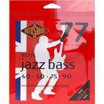 Rotosound RS77S Jazz Bass Monel Flatwound Short-Scale Bass Guitar Strings (40-90)