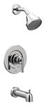 Moen T2903EP Gibson Posi-Temp Tub Shower Valve Trim Faucet Without Valve, Chrome