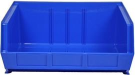 Rhino Pack of 5 x Tuff Bin60 Plastic Storage Parts Bins - Large Stacking Component Box Ideal for Garage Workshop or Warehouse Picking Bin