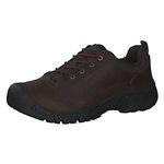 KEEN Men's Targhee 3 Oxford Casual Hiking Shoe, Dark Earth/Mulch, 8.5 2E (WIDE) US