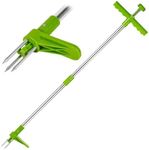 Steel Weed Puller Twister Claw Weed Remover Weeding Root Killer Garden Hand Tool Weeder