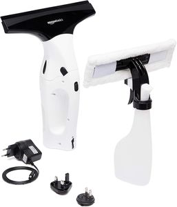 Amazon Basics Window Vacuum Cleaner Set – Streak-Free Glass Cleaning