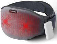 Comfytemp Cordless Heat Pad for Back Comfort, Portable Heating Back Massager Belt with 3 Heat Levels, 30 mins Auto-Off, Rechargeable Wearable Heated Waist Belt for Lower Back Lumbar Waist Abdomen