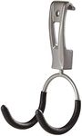 Rubbermaid Fasttrack Compact Hook for Garage Organization, Soft Grip, Ideal for Cords, Ropes, Small Hoses, Camping Chairs