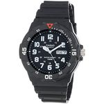 Casio Japanese-Quartz Sport Watch with Resin Strap, Black, 18 (Model: EAW-MRW-200H-1BV)