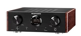 Marantz HD-AMP1 HiFi Amplifier for Speakers, Audio Amplifier for Music Streaming, 2x 70W, Headphone Output, Optical & Coaxial Digital + USB-B Input, 2x Analogue Input, Elegant Design - Black