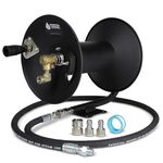ESSENTIAL WASHER Pressure Washer Hose Reel 100 FT | 4000 PSI Power Washer Hose Reel | Made For 3/8" Hose | Comes With Additional Accessories | (Assembly Required)