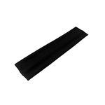 WESTEND CHOICE 5cm Wide Headbands Plain Stretchy Kylie Head Band Bandeau Unisex Headbands for Women & men Soft Hair Band Gym Exercise Yoga Headband (Black)