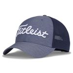 Titleist Mens Players Space Dye Mesh Cap, Navy/White