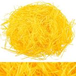 WP WANNA PARTY Yellow Paper Shreds, Shredded Paper for Gift Packaging, Box & Basket Filler, Paper Grass for Decorative Packing, 30 Grams