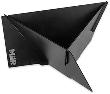 MiiR Pourigami, Innovative Portable and Collapsable Coffee Dripper - Durable Stainless Steel Maker for Effortless Pour Over with Convenient Travel Case Included