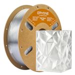 ERYONE High Speed PETG Filament 1.75mm +/- 0.03mm, 3D Printing Filament PETG Fit Most FDM Printer, 1kg (2.2LBS) / Spool, Transparent