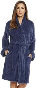 Just Love 6312-Navy-2X Kimono Robe/Bath Robes for Women