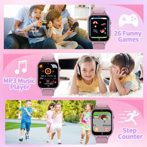 YEDASAH Kids Smart Watch – Touchscreen GPS Tracker for Children