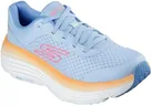 Skechers Women's Max Cushioning Endeavour Canova Sneaker, Blue/Orange, 9