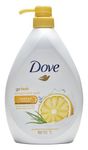 Dove Body Wash 1L ((GRAPEFRUIT & LEMONGRASS SCENT))