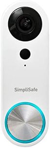 SimpliSafe Wired Doorbell,1080p - Compatible with SimpliSafe Home Security System - Latest Gen