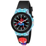 Scarter Analog Boy's and Girl's Watch KD-021 | Kid's Watch (Black Dial Black Color Strap)